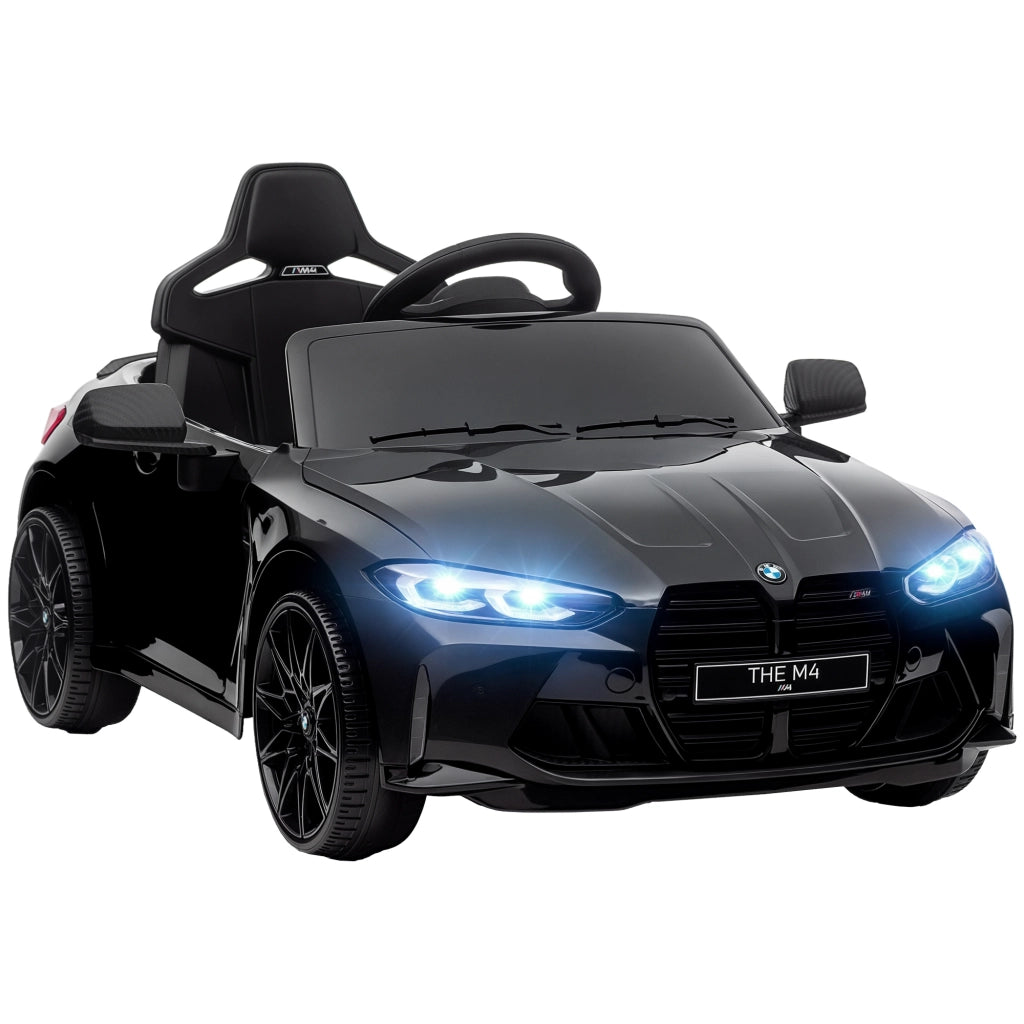 Auto Bambini Elettrica BMW M4 ¨C Minimal ¨C Nero, 3-5 Anni