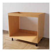 Base da lavello da incasso con Le Seguenti Misure l=90 cm p=55,5 cm h=72 cm Colore Faggio con spedizione in Kit senza Ante