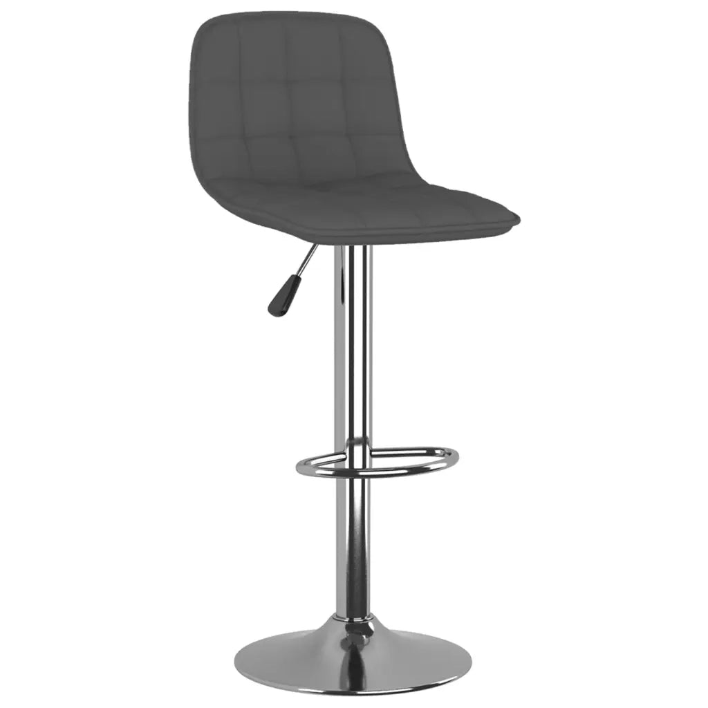 Sgabelli da Bar 2 pz Grigio Scuro in Tessuto 333946