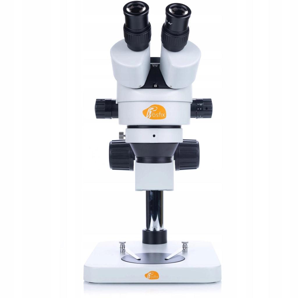 Set Microscopio Avanzato Mercury Pro con Telecamera, Supporto Display e Schermo 8" – Zoom 7x-45x, Testa Trinoculare