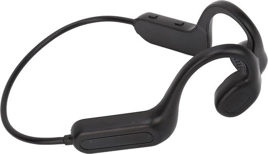 Cuffie sportive Bluetooth - Casco sportivo senza fili per corsa e fitness - Progettazione ergonomico - Nero