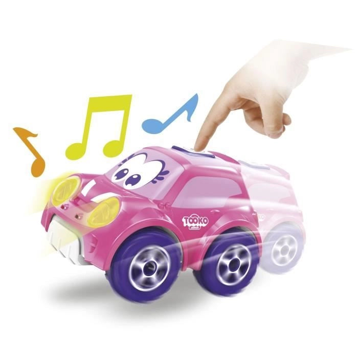 Auto telecomandata - TOOKO - FOLLOW ME - Rosa - Dai 2 anni - Effetti sonori e luminosi