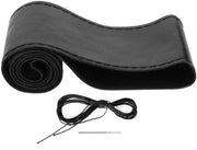 Supporto guidatore in pelle - 15 Pollici - Impermeabile - Resistentente allo scarto - Resistente ai shock - Modello DIY - Adatto per la maggior parte delle auto - Supporto guidatore