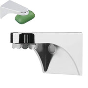 Dispensatore di sapone per parete - magnetico - con supporto antislip - in acciaio inossidabile - facile da installare