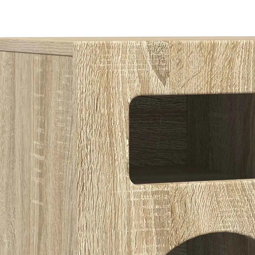Mobile TV Rovere Sonoma 80 x 35 x 40 cm Legno multistrato 891276
