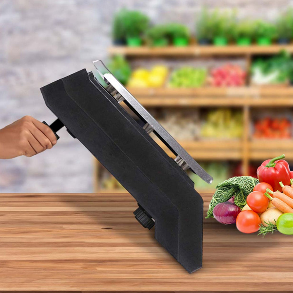 Bilancia Elettronica Digitale 40 Kg Professionale Acciaio con Display Elettronico