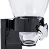 Dispenser Cereali Singolo Contenitore Dosatore Distributore Storage Pasta Nero