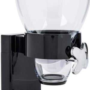 Dispenser Cereali Singolo Contenitore Dosatore Distributore Storage Pasta Nero