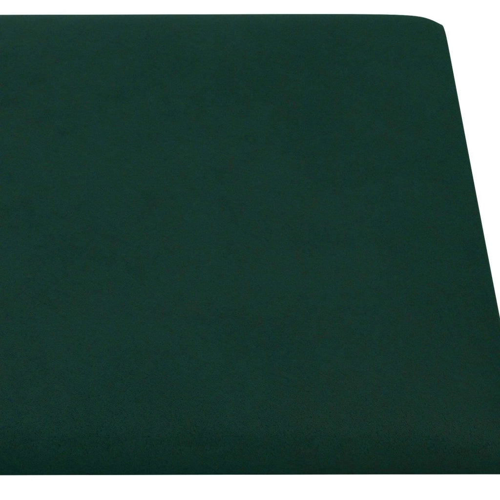 Testiera da Parete 12 pcs Verde Scuro 30 x 30 cm Velluto 4008329