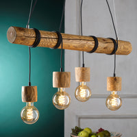 Sospensione Trabo 4 luci