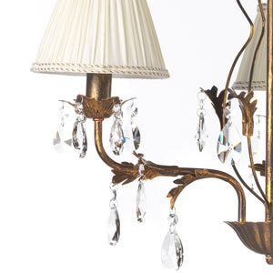 Lampadario 3 luci Karen bronzo