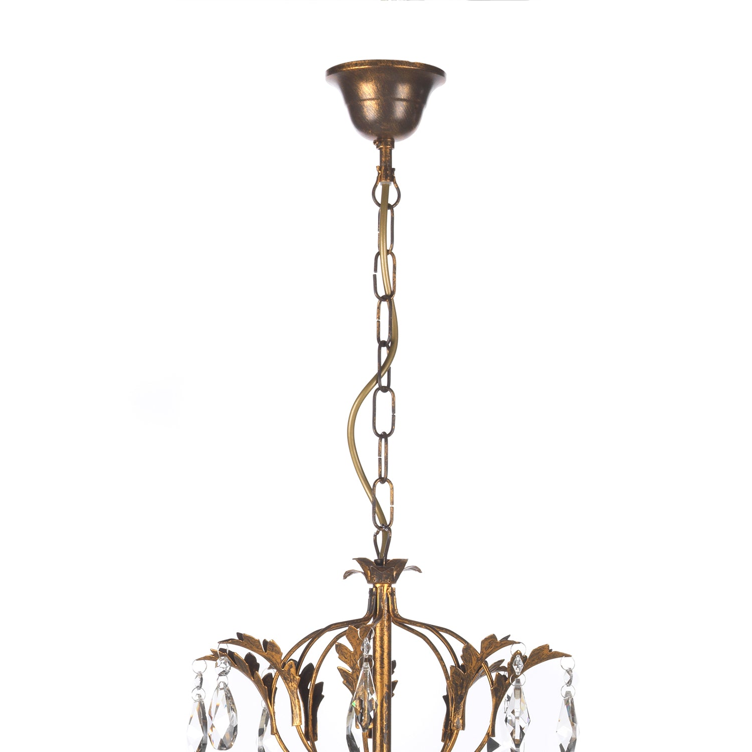 Lampadario 8 luci Karen bronzo