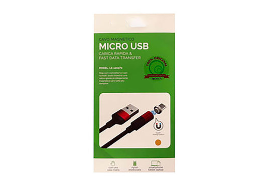 1pz cavo micro usb magnetico cm.100 2.1a cod:ferx.6081