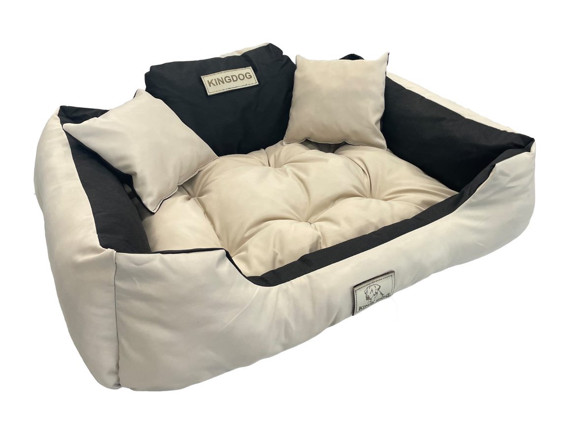 AIO FACTORY XL KINGDOG Letto per cani personalizzabile impermeabile beige
