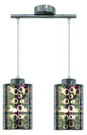 Candellux NOCTURNO lampada a sospensione 2xE27 cromata