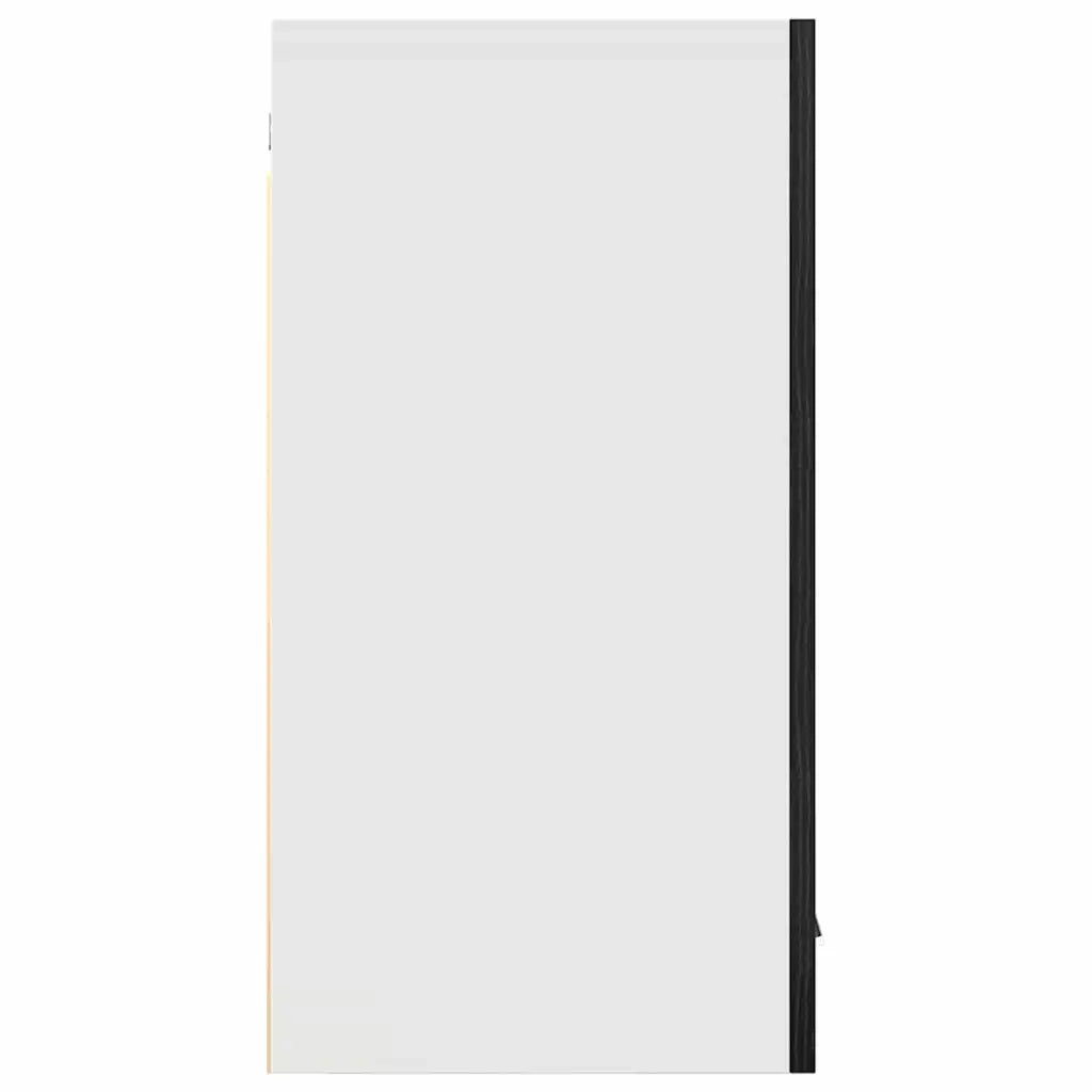 Armadio pensile Lyon Rovere Nero 80 x 31 x 60 cm 863147