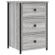 Comodino | Armadio da Notte | Mobiletto da notte Grigio Sonoma 40x36x60 cm in Legno Multistrato