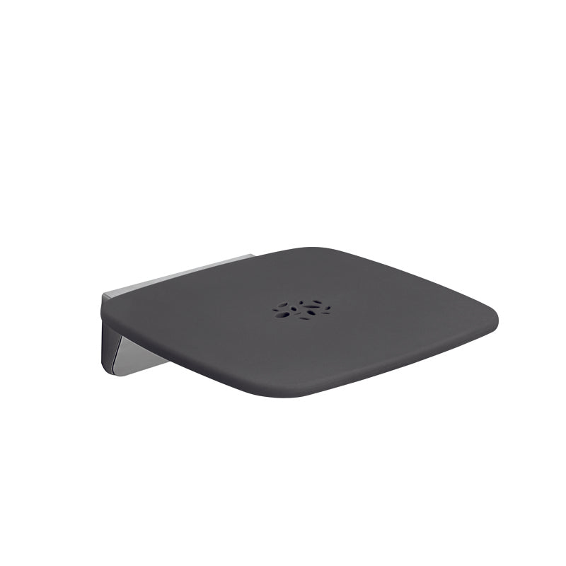 Sedile per doccia ribaltabile serie Prima Classe Gedy 6083 Antracite/Cromato