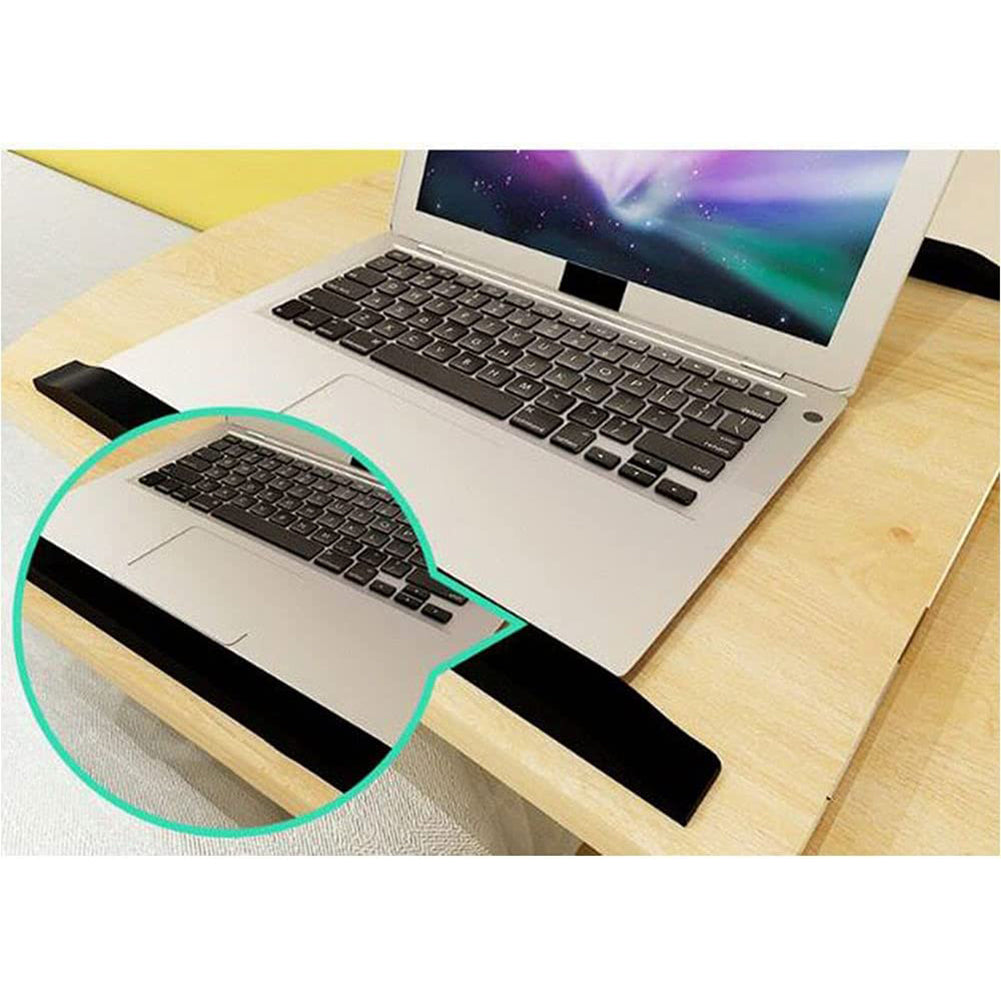 Tavolo Scrivania Porta Pc Computer Regolabile Tavolino Letto Divano con Ruote