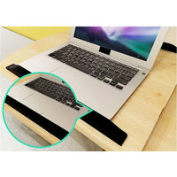 Tavolo Scrivania Porta Pc Computer Regolabile Tavolino Letto Divano con Ruote