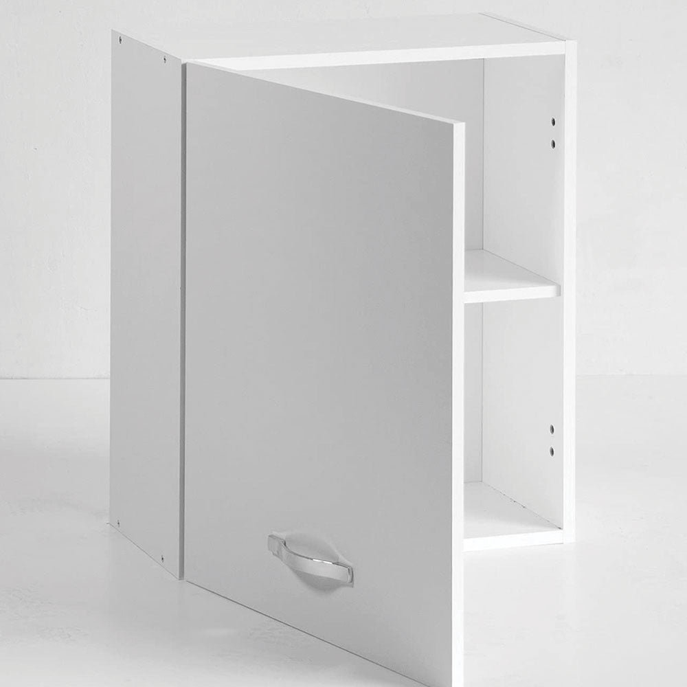 Mobile Pensile Da Muro/Parete per Cucina Componibile Bianco Frassinato 72x32x 60