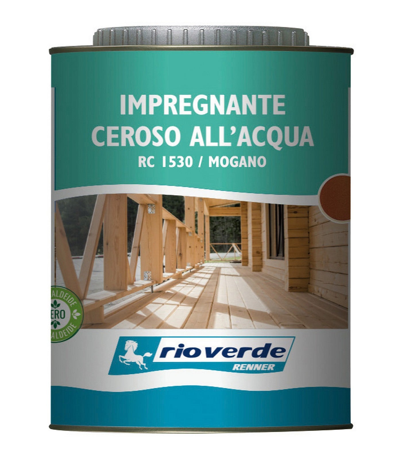 rioverde rc 1530 impregnante ceroso mogano 0,750 cod:ferx.6083