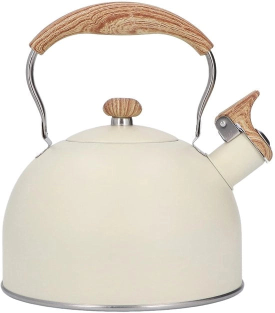 Cucinotto a Sifone 2,5 L - Acciaio Inossidabile - Manico Ergonomico - Funzione del Sifone - Adatto per Induzione/Gas - Piegatura Sicura - Cucinotto con Sifone