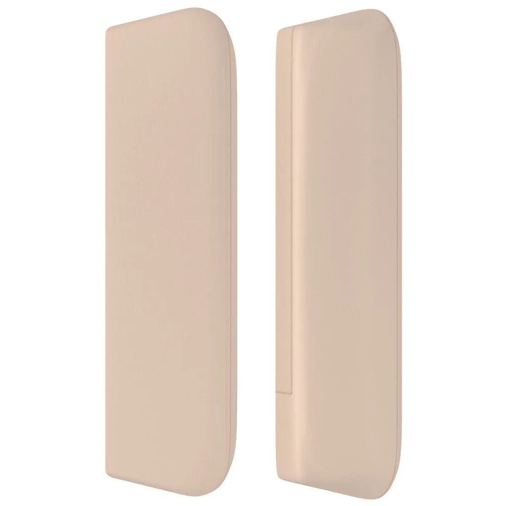 Testiera ad Orecchio Cappuccino 83x16x78/88 cm in Similpelle