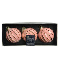 PALLINA IN VETRO GLITTER ROSA