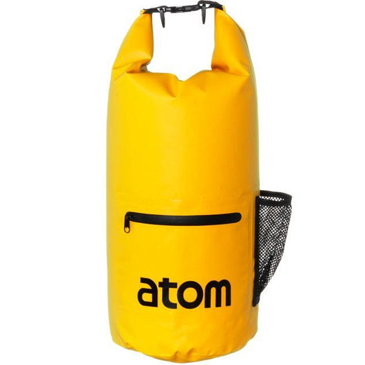 Borsa Impermeabile 20 Litri Sacco Giallo Waterproof per Capeggio Sport Ciclismo