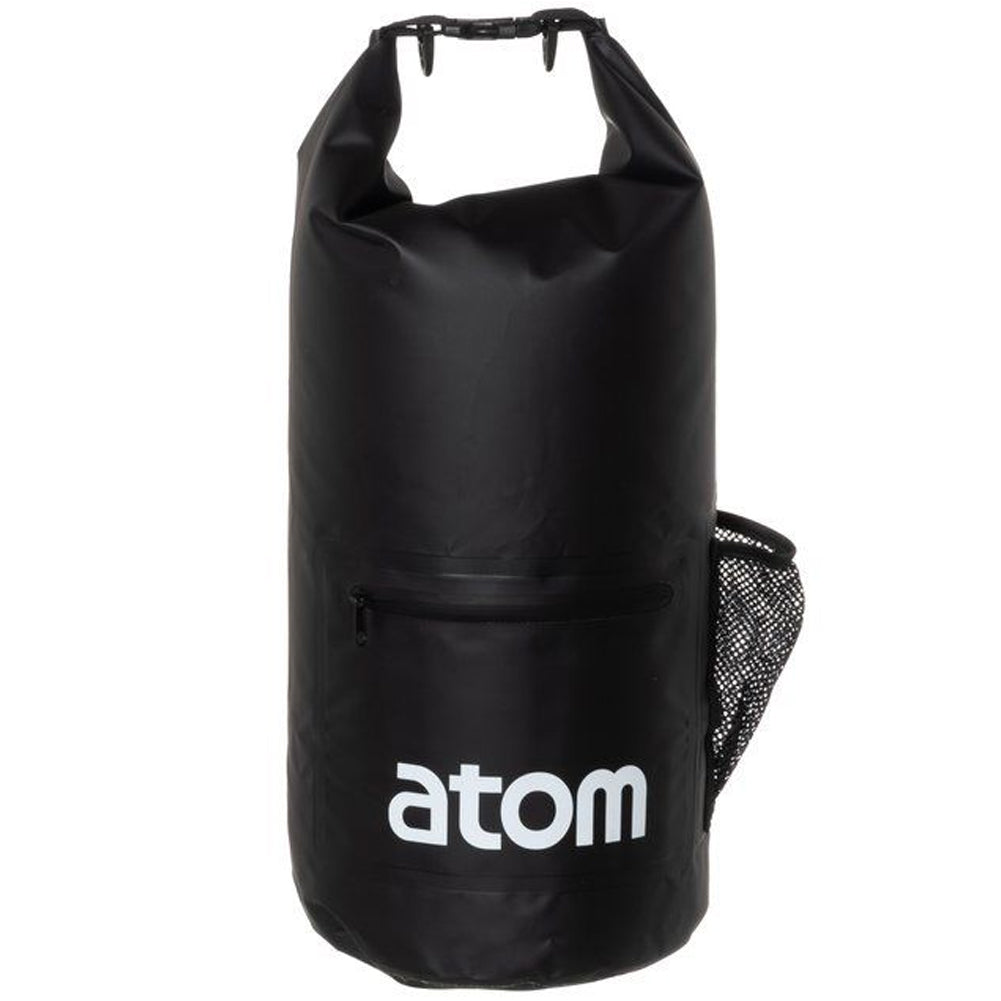 Borsa Impermeabile 20 Litri Sacco Nero Waterproof per Capeggio Sport Ciclismo