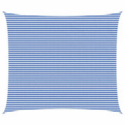 Telo Ombra Blu e Bianco 6 x 7 m HDPE 42032900