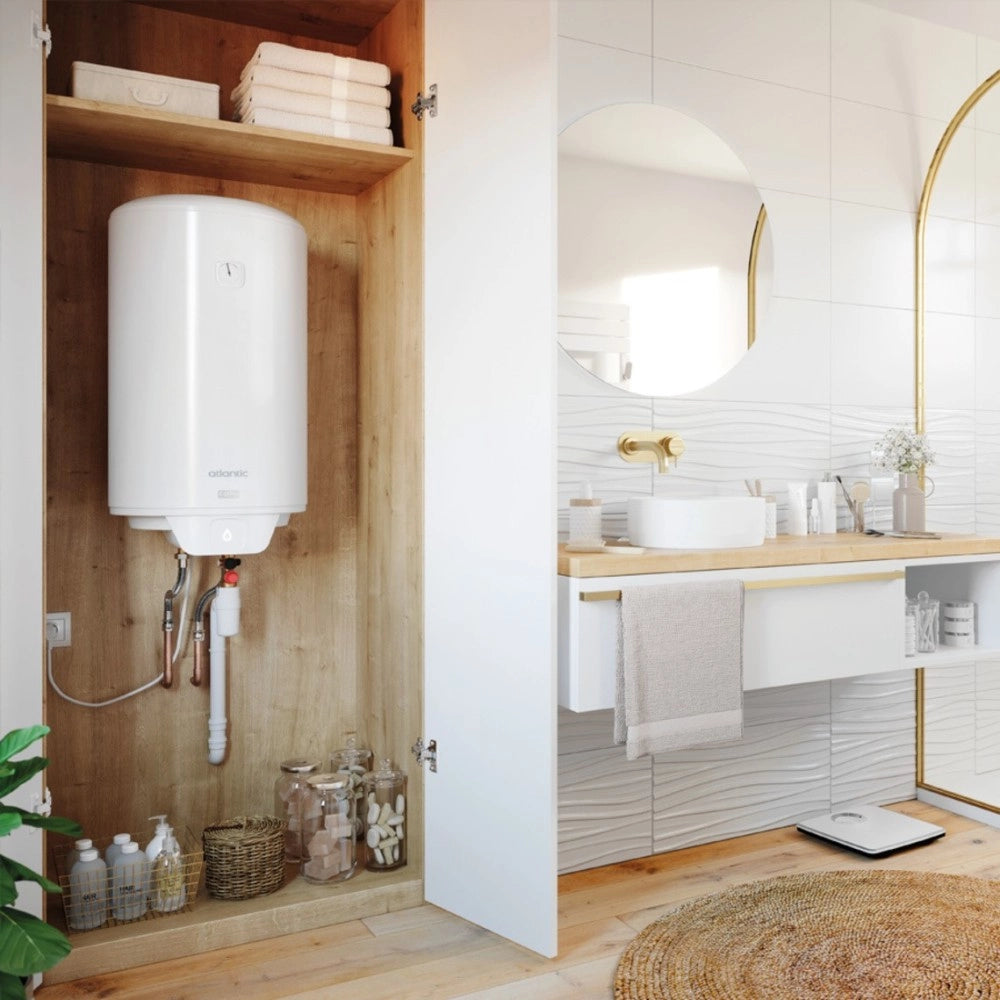Atlantic o'pro+ scaldabagno boiler elettrico 80lt verticale - 2 anni di garanzia