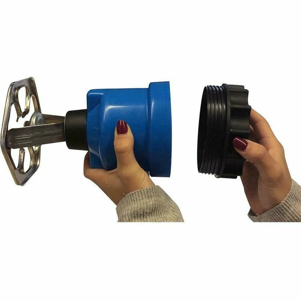 Trade Shop - Fornello A Gas Portatile 1500w Per Campeggio Piano Cottura Emergenza Con Regolatore Fiamma -
