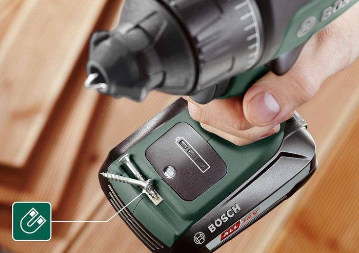 TRAPANO BOSCH BATTERIA LITIO 18V. ADVACED IMPACT 18 + VALIGETTA E ACCESSORI