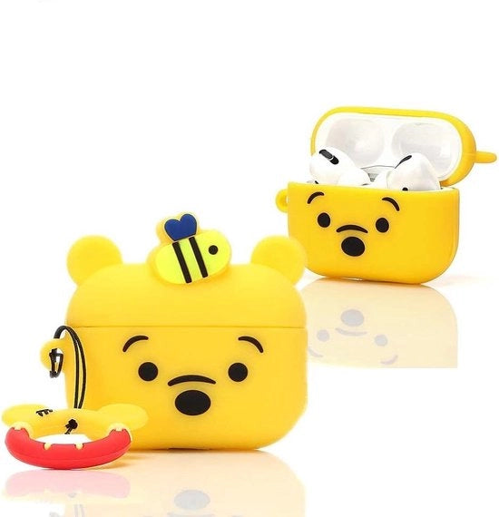 Hoesa siliconica compatibile con Apple Airpods Pro - Protezione DSN-serie (Winnie)