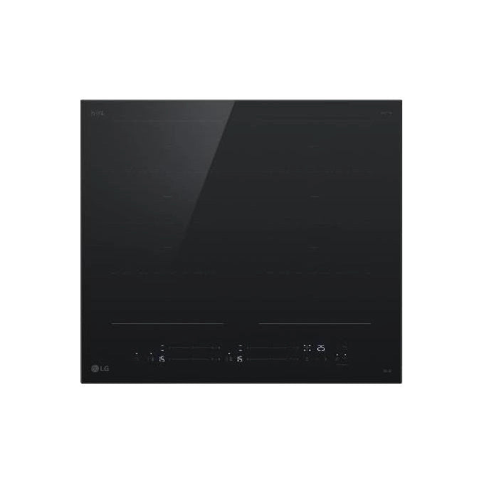 Lg piano cottura a induzione 60 cm, 4 zone flex, vetroceramica nero, 15 livelli, boost, wi-fi, touch, CCI7Z2438BA