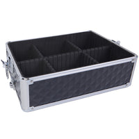 Trolley Makeup 3in1 Valigetta Nera Trucco Estetista Beauty Case Ruote Staccabili