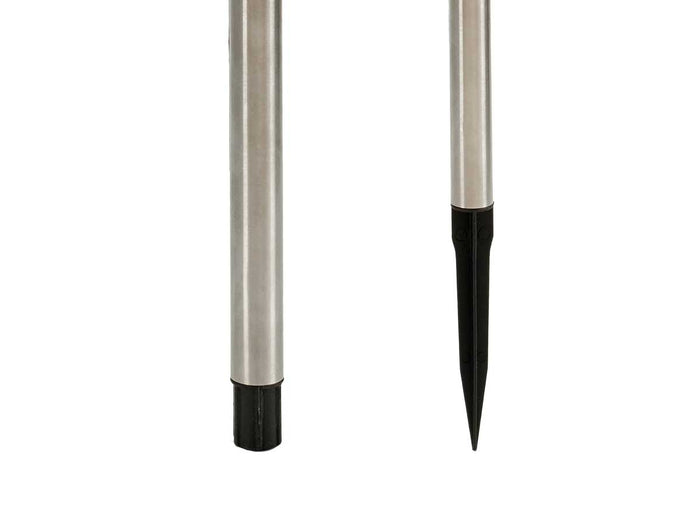 Lampada Solare Giardino 6pz Acciaio H 36cm Impermeabile Ricaricabile