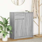 Credenza con Cassetto-Buffet-Armadio da cucina Grigio Sonoma 71x35x84 cm in Truciolato