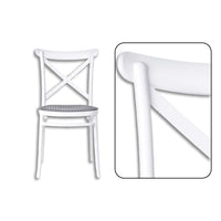 Sedia da Sala Cucina Kit 4pz Plastica Resistente Sedie Ideali per uso Interno/Esterno