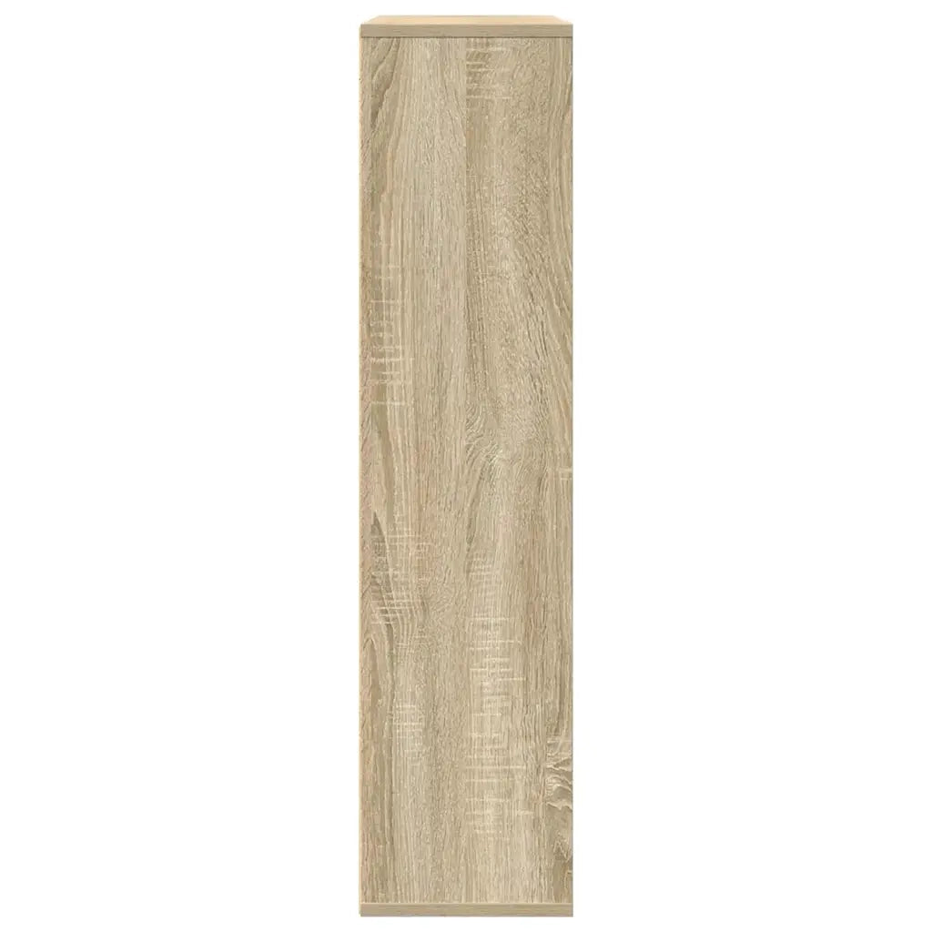 Libreria Rovere Sonoma 89x24x101,5 cm in Legno Multistrato 860402