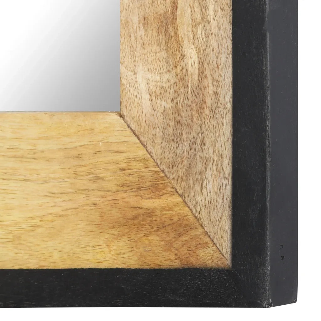 Specchio 80x50 cm in Legno Massello di Mango 321630