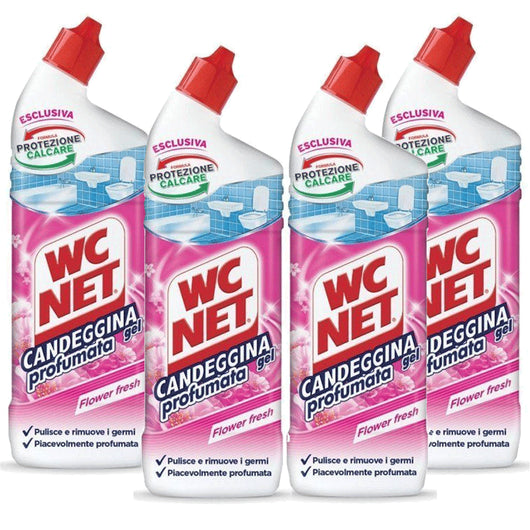 4 x WC Net Candeggina Profumata 750 ml Promo Pack Nuova Formula