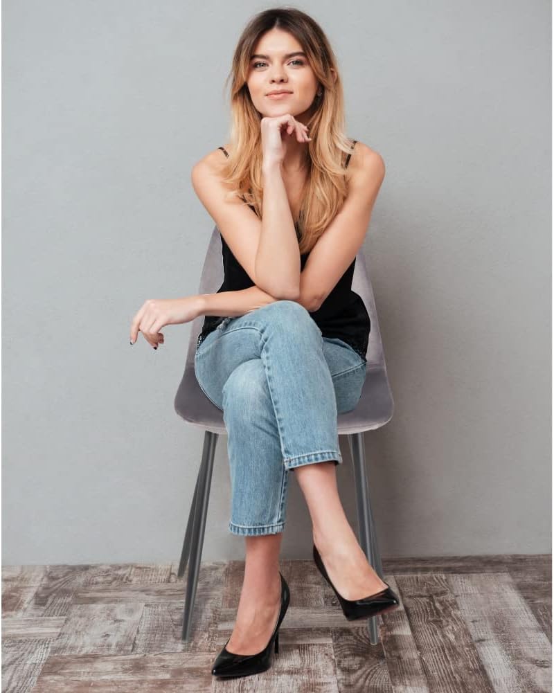 Sedia Poltroncina in Velluto Set 4pz, Sedie per Sala da Pranzo, Ristorante Fango