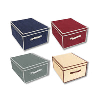 Scatole per il Cambio Stagione KIT 4pz in TNT Salvaspazio Pieghevole 50x40 H25cm