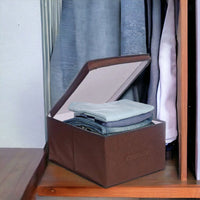 Scatole per il Cambio Stagione KIT 4pz in TNT Salvaspazio Pieghevole 50x40 H25cm