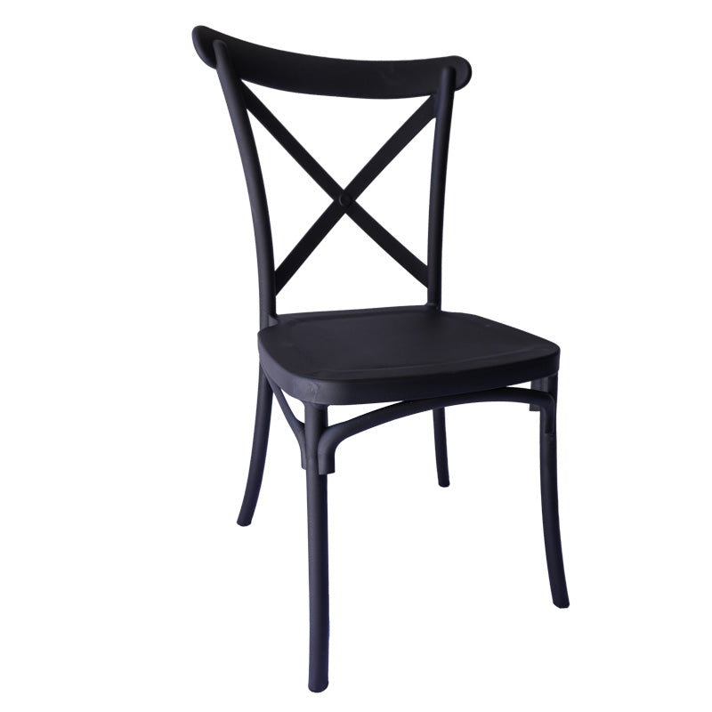 Sedia Cross Nera  - La Dea Sedia