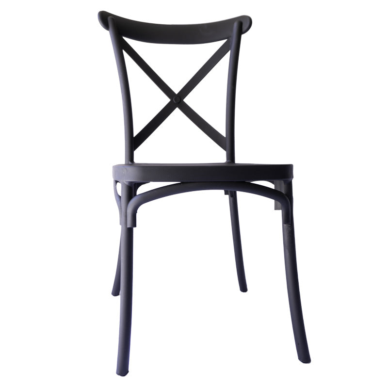 Sedia Cross Nera  - La Dea Sedia