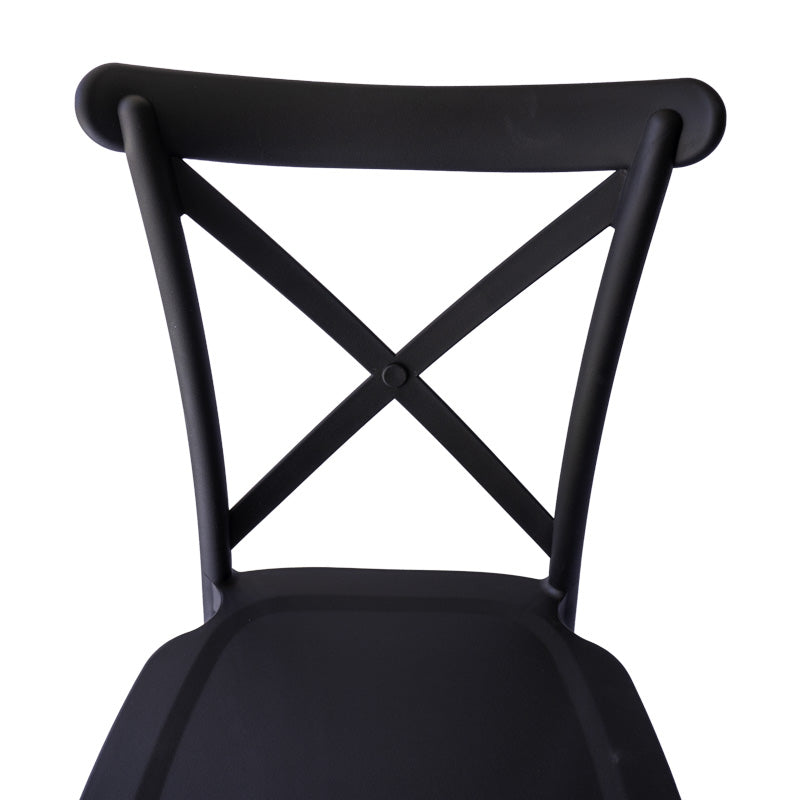 Sedia Cross Nera  - La Dea Sedia